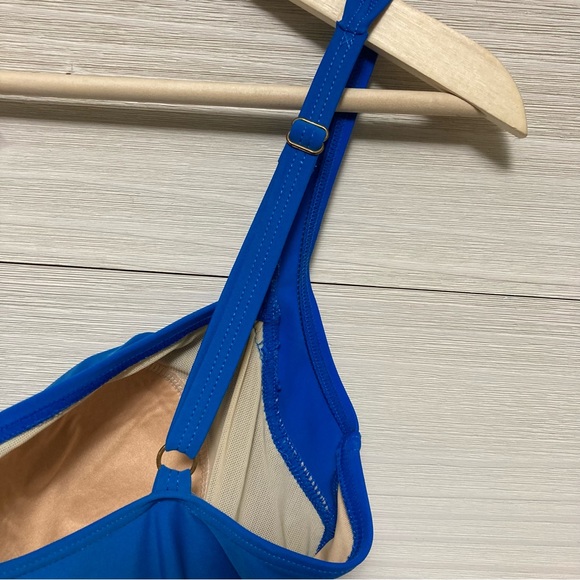 Royal blue shore shapes swimsuit 14 - Picture 4 of 8
